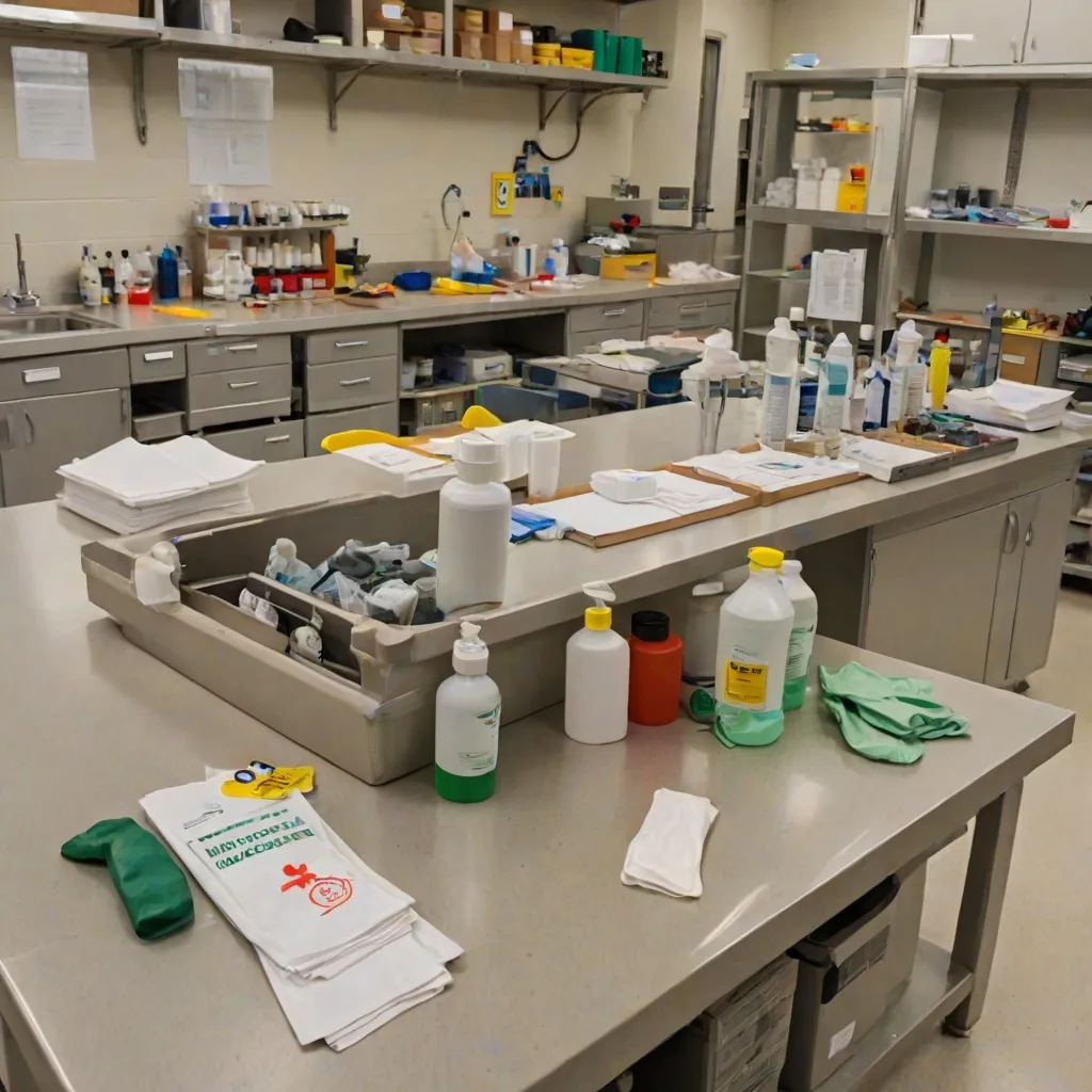 Jakie są podstawowe zasady bezpieczeństwa w laboratorium chemicznym?